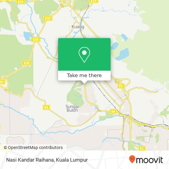 Nasi Kandar Raihana map