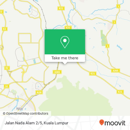 Jalan Nada Alam 2/5 map