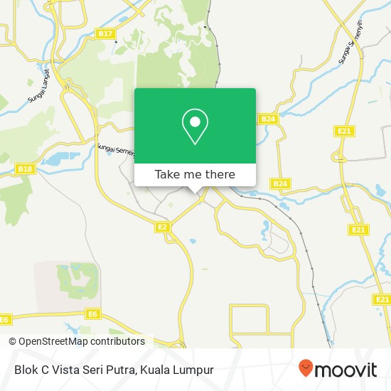 Blok C Vista Seri Putra map