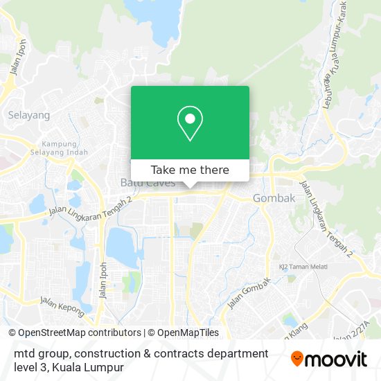 mtd group, construction & contracts department level 3 map