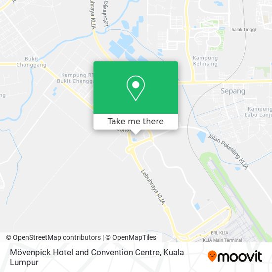 Mövenpick Hotel and Convention Centre map