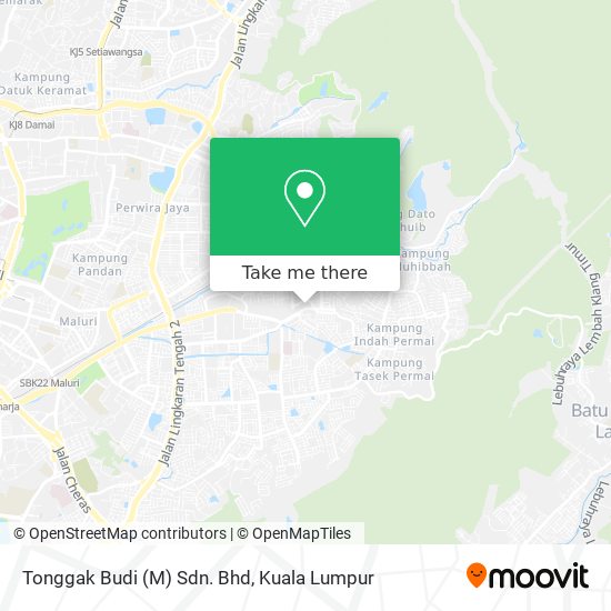 Tonggak Budi (M) Sdn. Bhd map