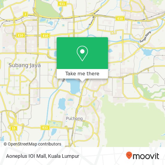 Aoneplus IOI Mall map