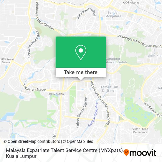 Peta Malaysia Expatriate Talent Service Centre (MYXpats)