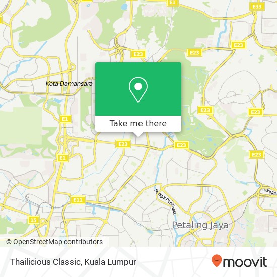 Thailicious Classic map