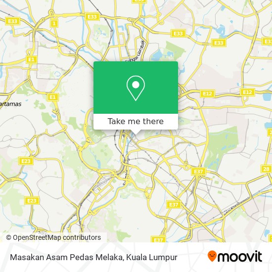 Masakan Asam Pedas Melaka map