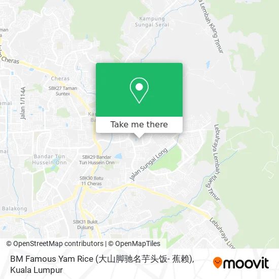 BM Famous Yam Rice (大山脚驰名芋头饭- 蕉赖) map