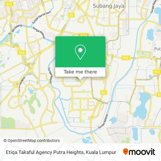 Etiqa Takaful Agency Putra Heights map