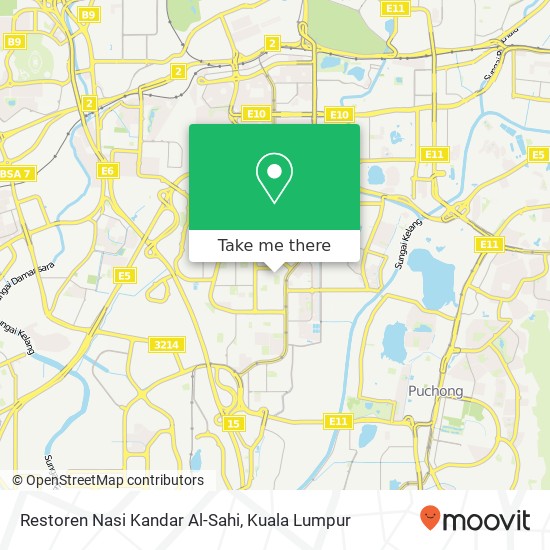 Restoren Nasi Kandar Al-Sahi map