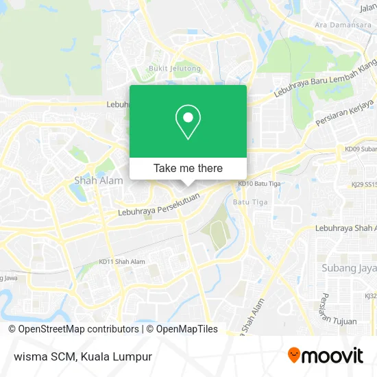 Peta wisma SCM