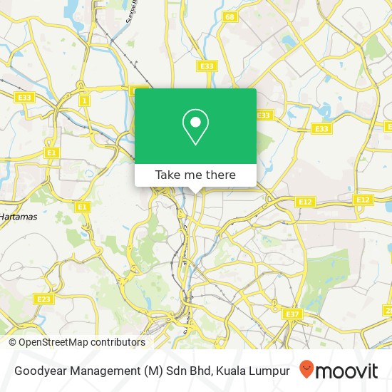 Goodyear Management (M) Sdn Bhd map