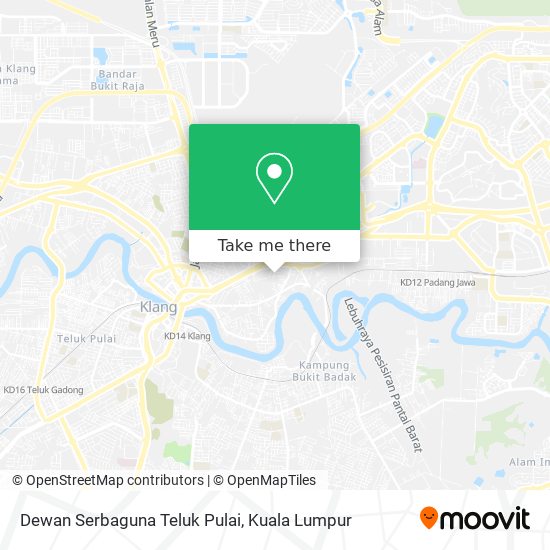 Dewan Serbaguna Teluk Pulai map