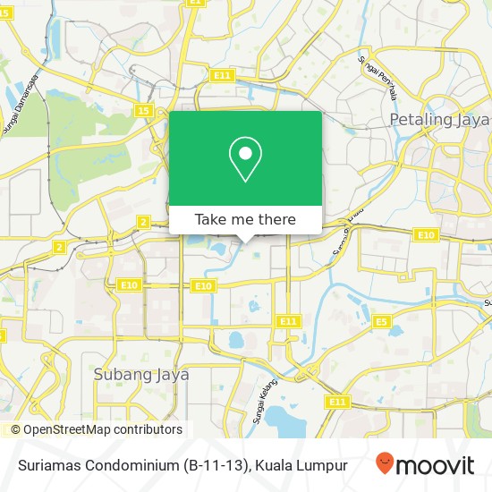 Suriamas Condominium (B-11-13) map