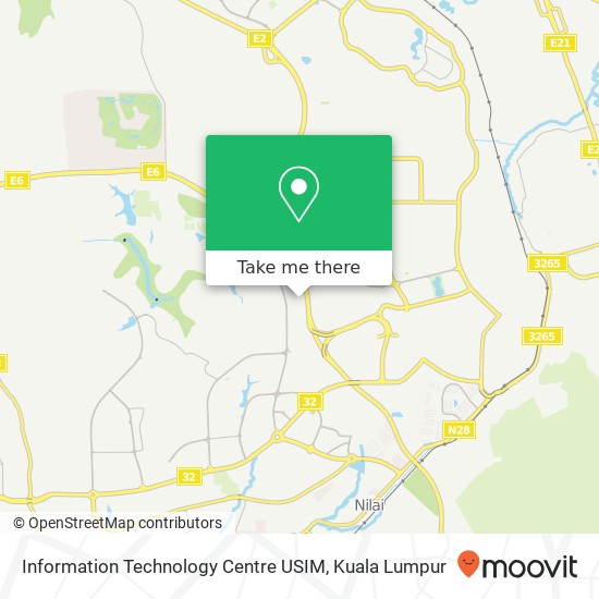 Information Technology Centre USIM map