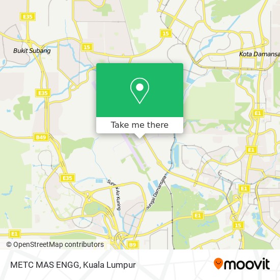 METC MAS ENGG map