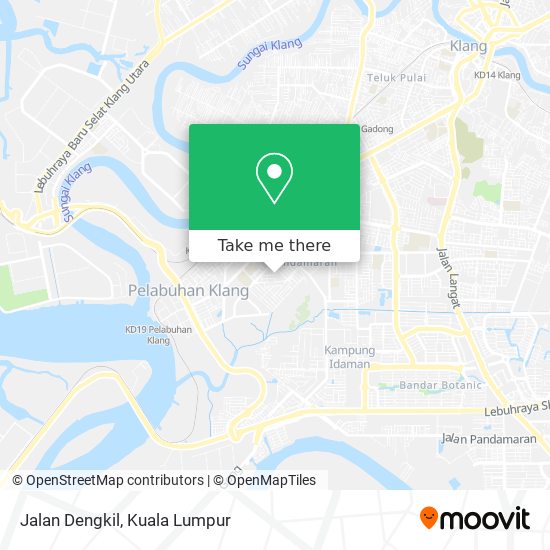 Jalan Dengkil map