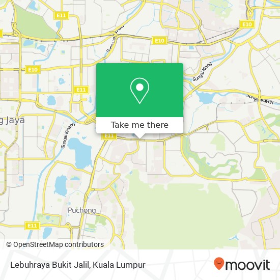 Peta Lebuhraya Bukit Jalil