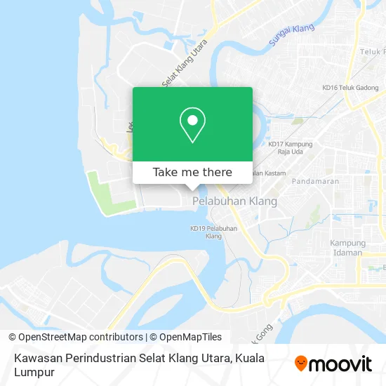 Kawasan Perindustrian Selat Klang Utara map