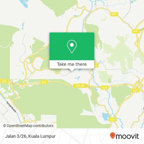 Jalan 3/26 map