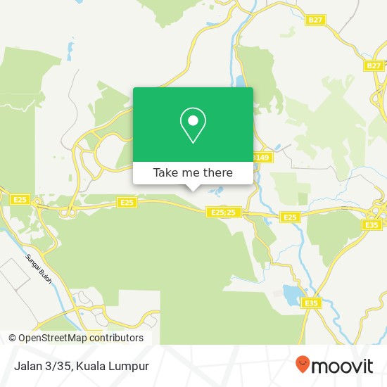 Jalan 3/35 map