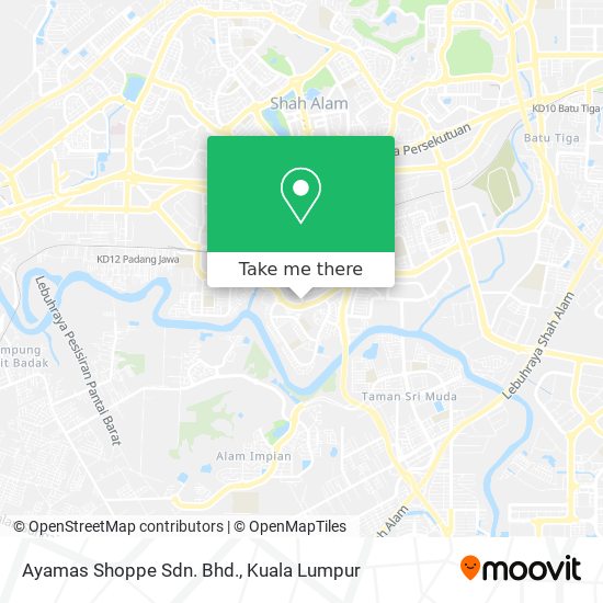 Ayamas Shoppe Sdn. Bhd. map