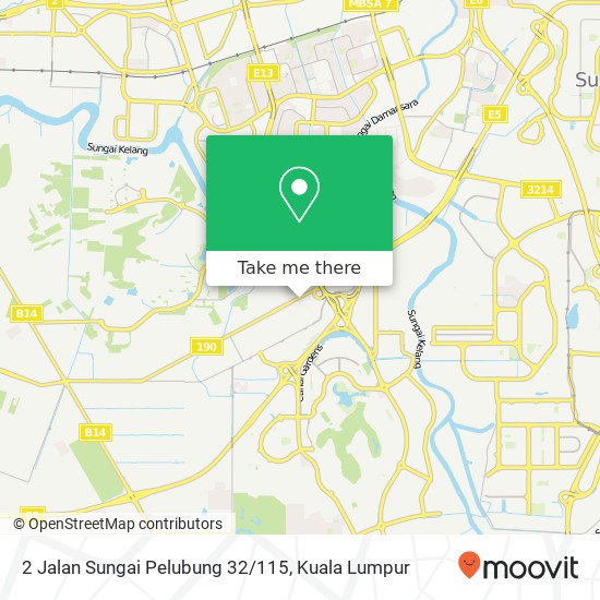 2 Jalan Sungai Pelubung 32/115 map