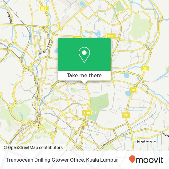 Transocean Drilling Gtower Office map