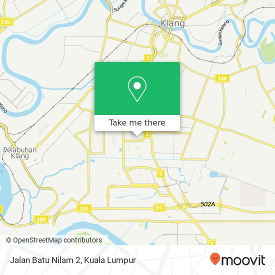 Jalan Batu Nilam 2 map