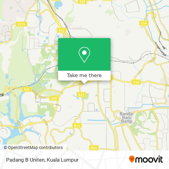 Padang B Uniten map