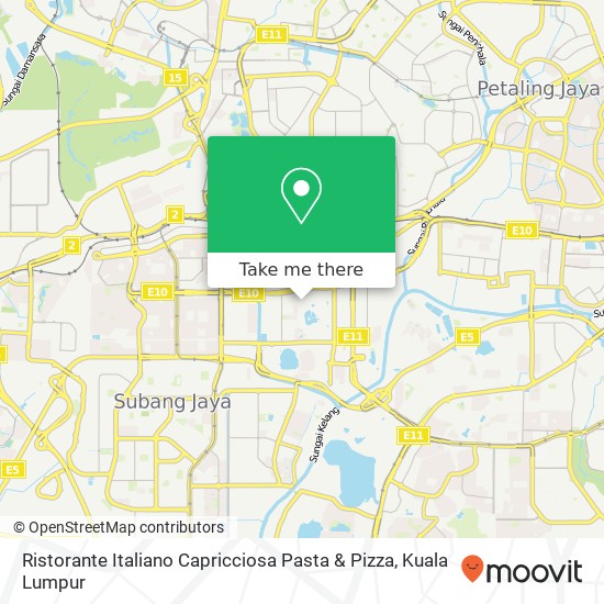 Peta Ristorante Italiano Capricciosa Pasta & Pizza