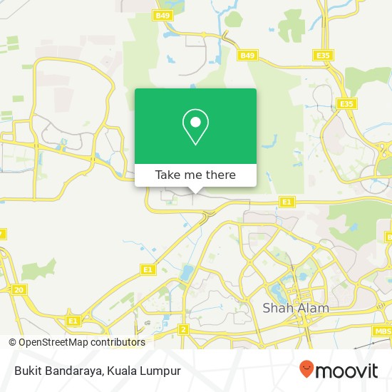 Peta Bukit Bandaraya