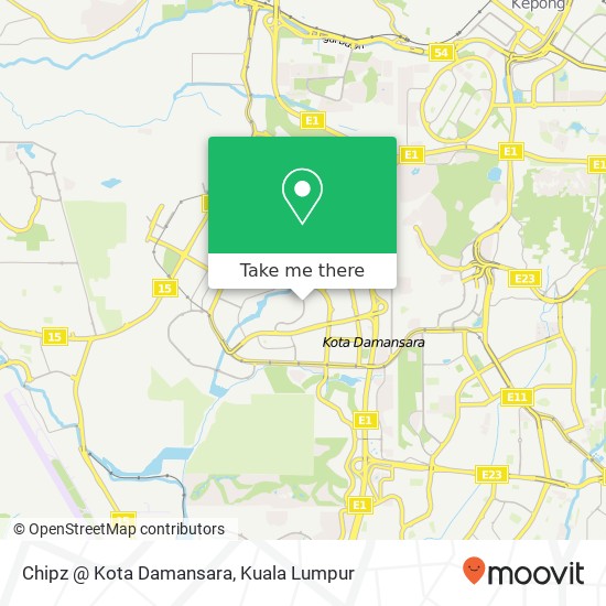 Chipz @ Kota Damansara map