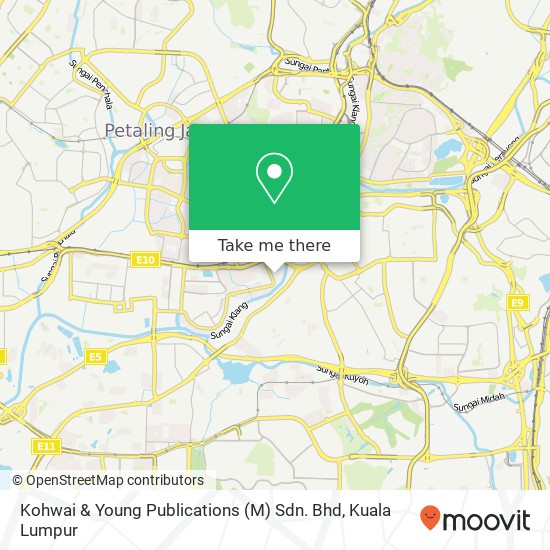 Kohwai & Young Publications (M) Sdn. Bhd map