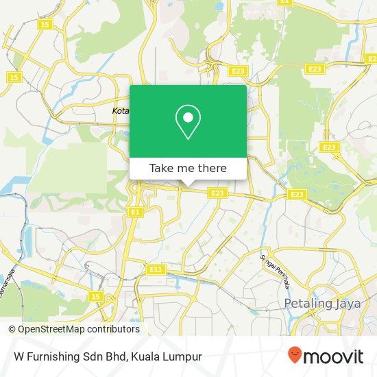 W Furnishing Sdn Bhd map