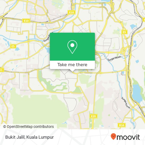 Bukit Jalil map