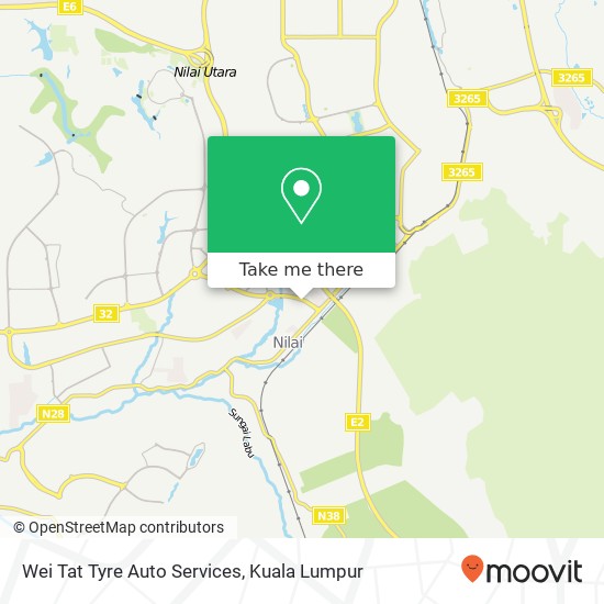 Wei Tat Tyre Auto Services map
