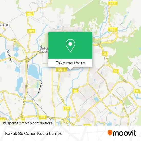 Kakak Su Coner map