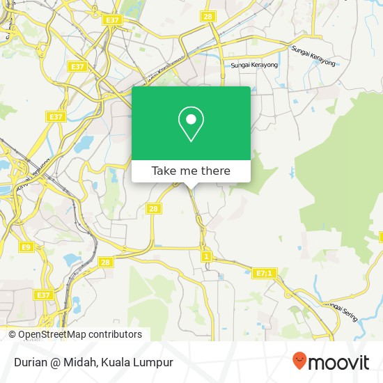 Peta Durian @ Midah