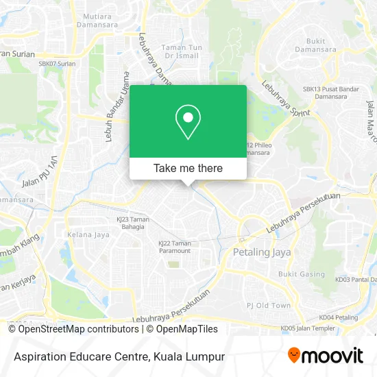 Aspiration Educare Centre map