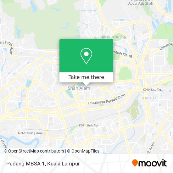 Peta Padang MBSA 1