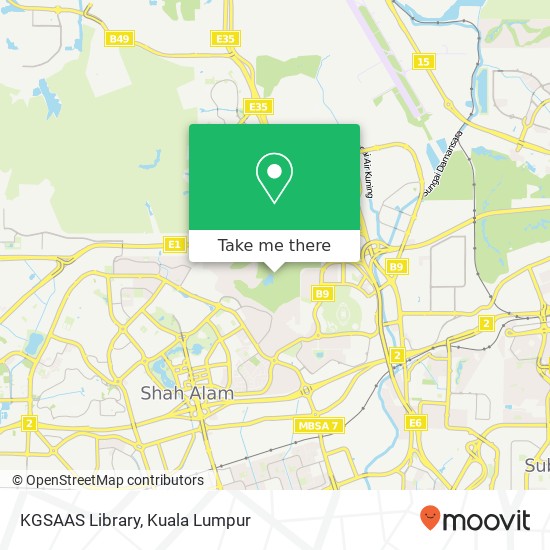 KGSAAS Library map