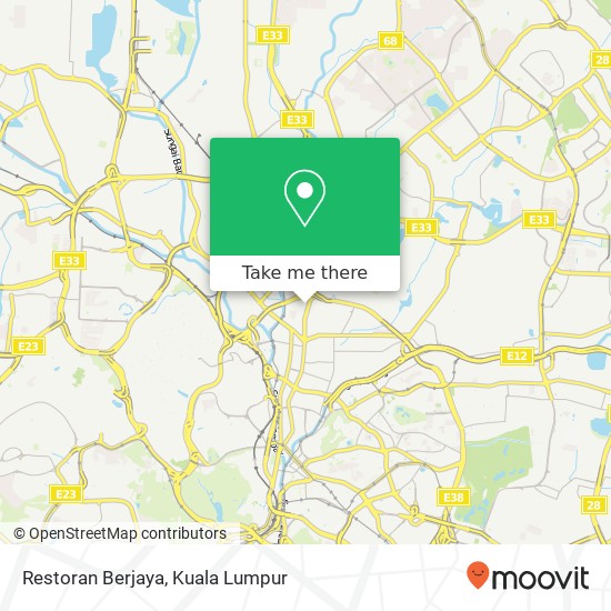 Restoran Berjaya map