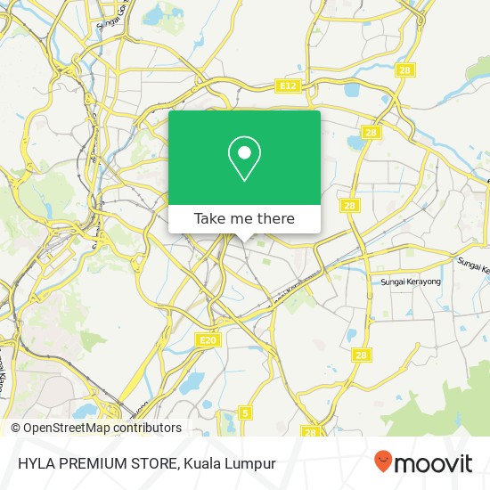 HYLA PREMIUM STORE map