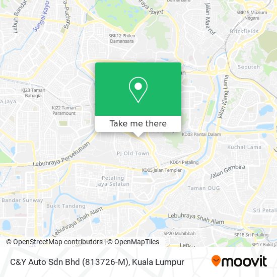 C&Y Auto Sdn Bhd (813726-M) map