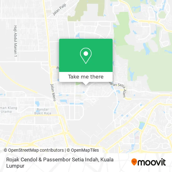 Rojak Cendol & Passembor Setia Indah map