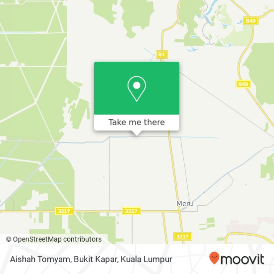 Aishah Tomyam, Bukit Kapar map