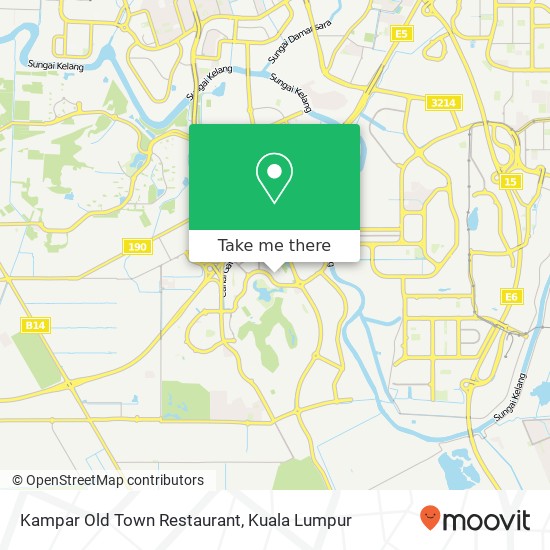Kampar Old Town Restaurant map