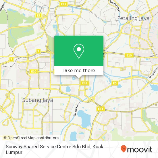 Sunway Shared Service Centre Sdn Bhd map