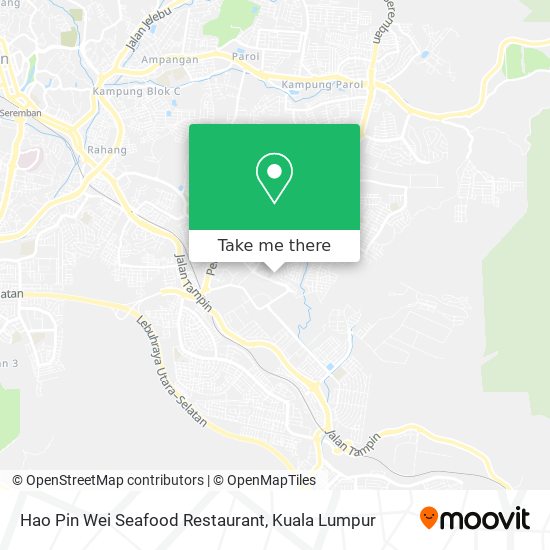 Hao Pin Wei Seafood Restaurant map
