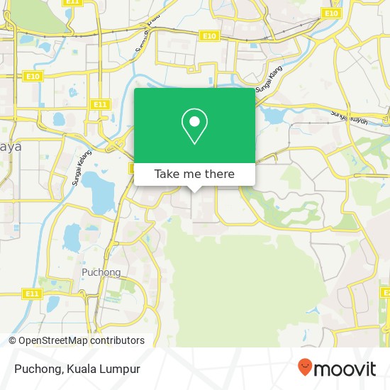 Puchong map